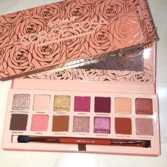 Sigma Beauty Cor-De-Rosa Eyeshadow Palette Sigma Beauty - Picture 2 of 5